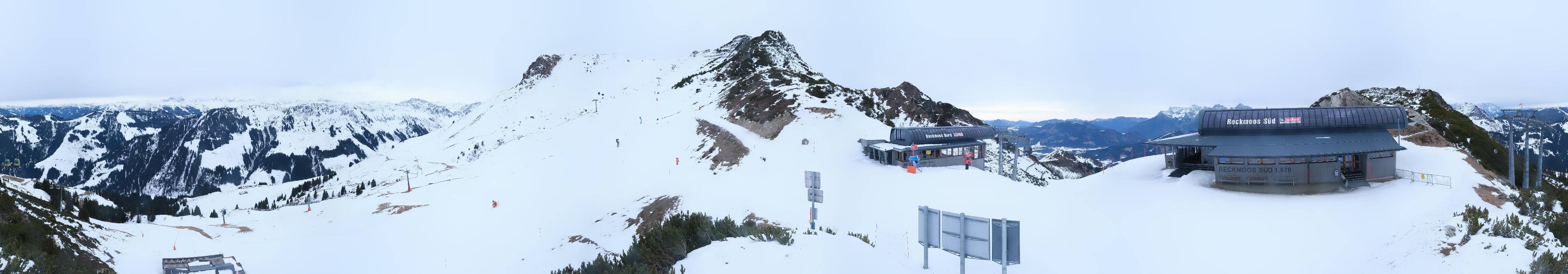 Archived image Webcam Top station Reckmoos lift