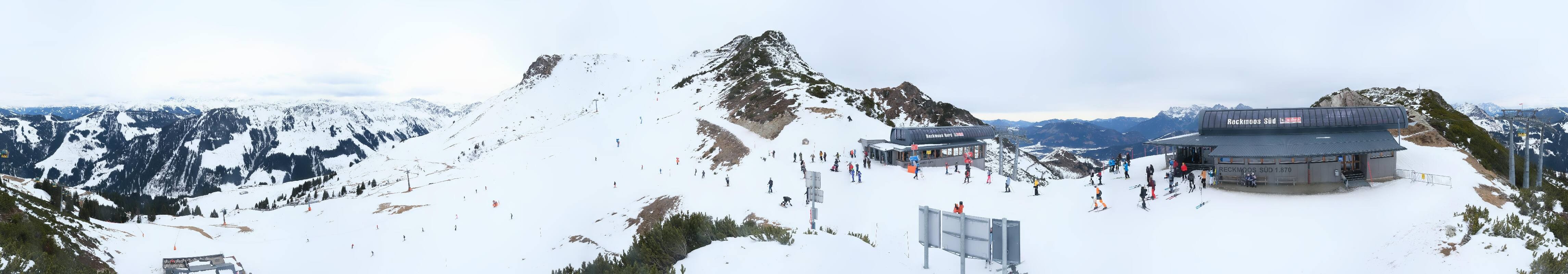 Archived image Webcam Top station Reckmoos lift