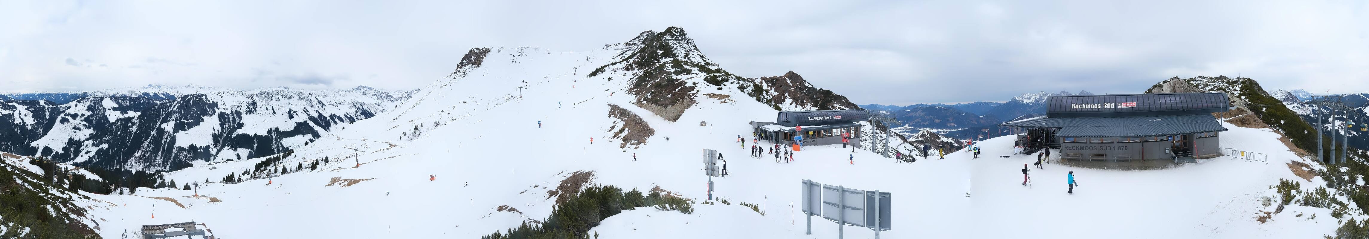 Archived image Webcam Top station Reckmoos lift