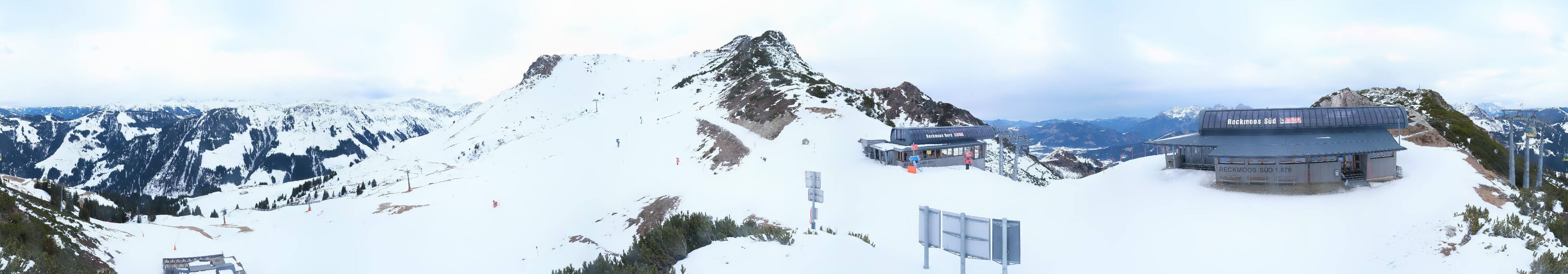 Archived image Webcam Top station Reckmoos lift