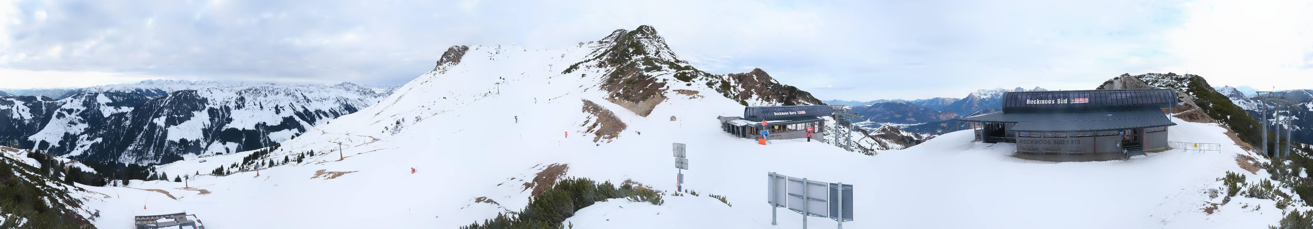 Archiv Foto Webcam Bergstation des Reckmoos-Sessellifts