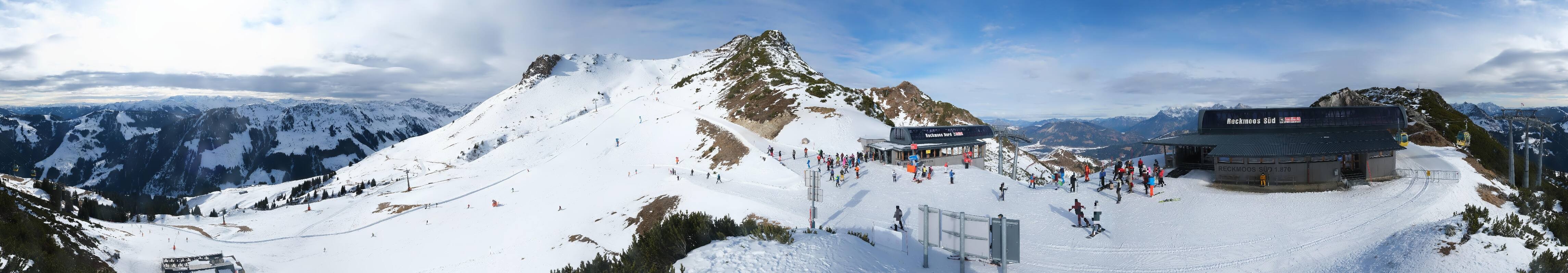 Archiv Foto Webcam Bergstation des Reckmoos-Sessellifts