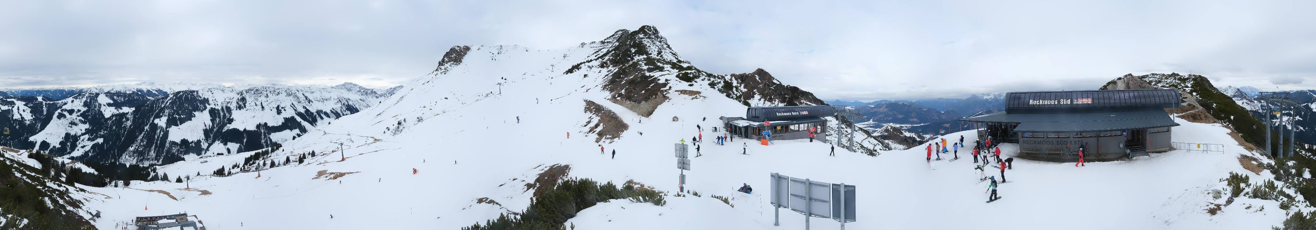 Archiv Foto Webcam Bergstation des Reckmoos-Sessellifts