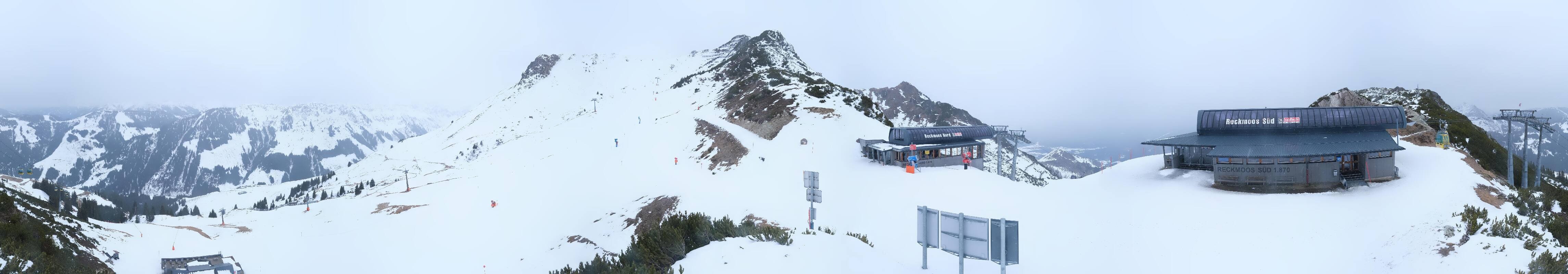 Archiv Foto Webcam Bergstation des Reckmoos-Sessellifts