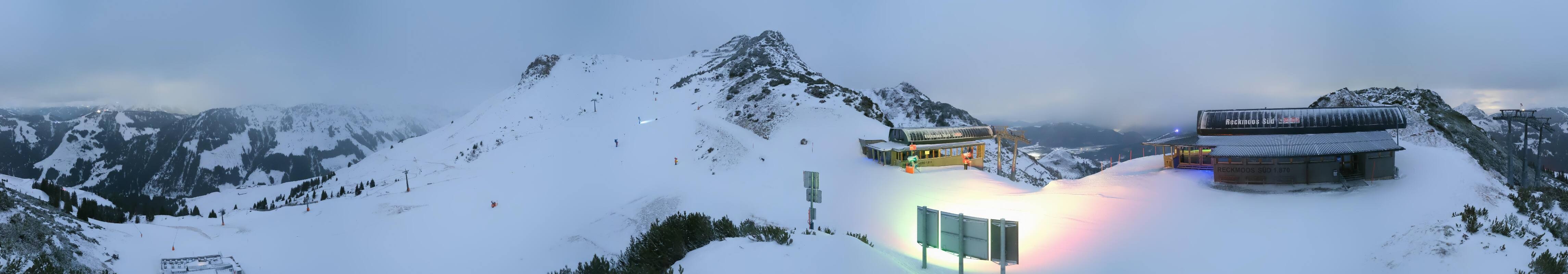 Archived image Webcam Top station Reckmoos lift