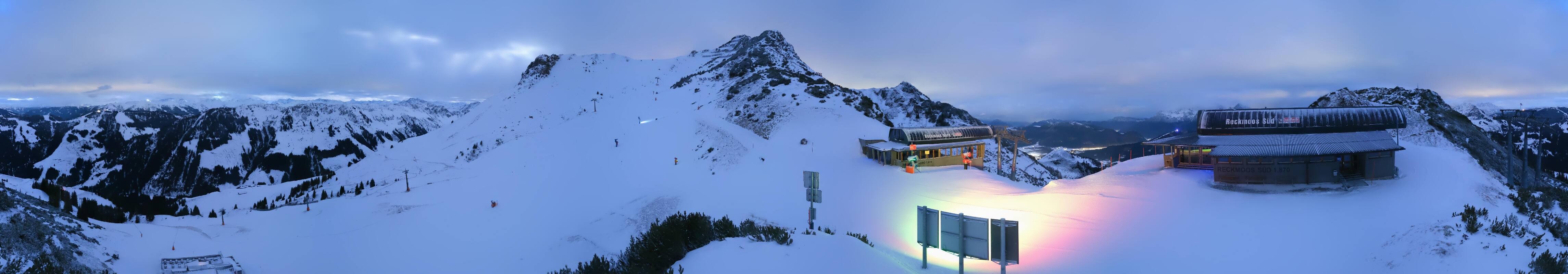 Archived image Webcam Top station Reckmoos lift