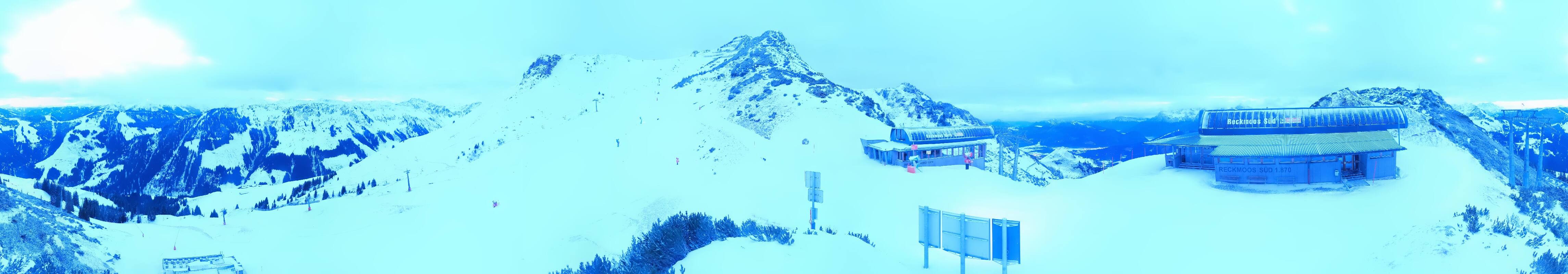 Archived image Webcam Top station Reckmoos lift