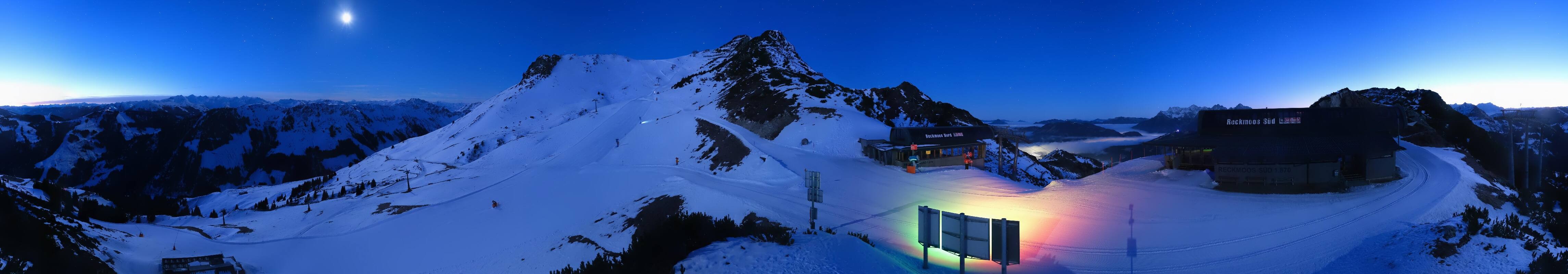 Archiv Foto Webcam Bergstation des Reckmoos-Sessellifts