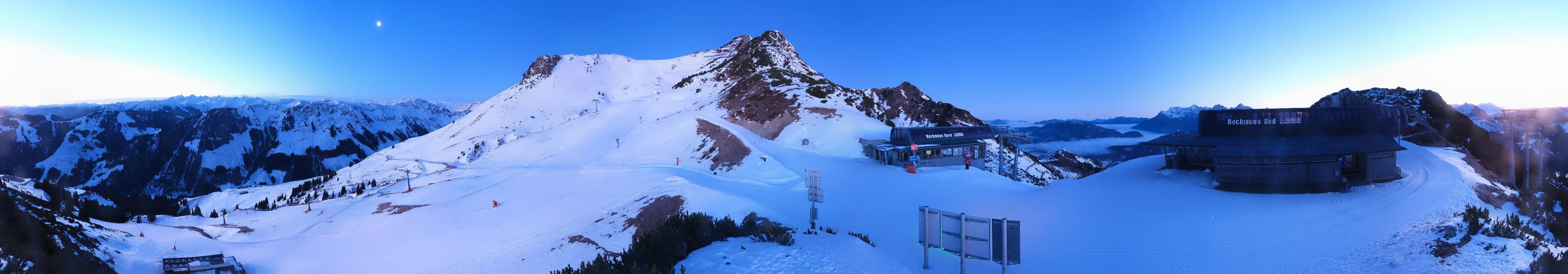 Archiv Foto Webcam Bergstation des Reckmoos-Sessellifts