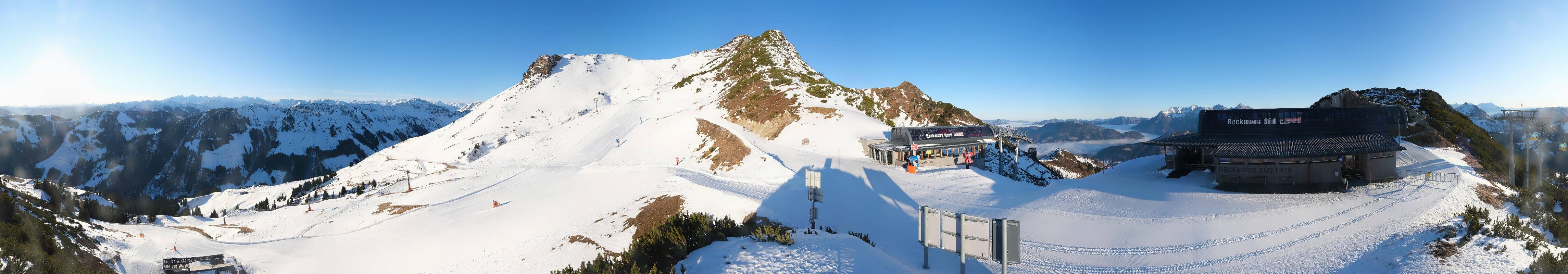 Archiv Foto Webcam Bergstation des Reckmoos-Sessellifts