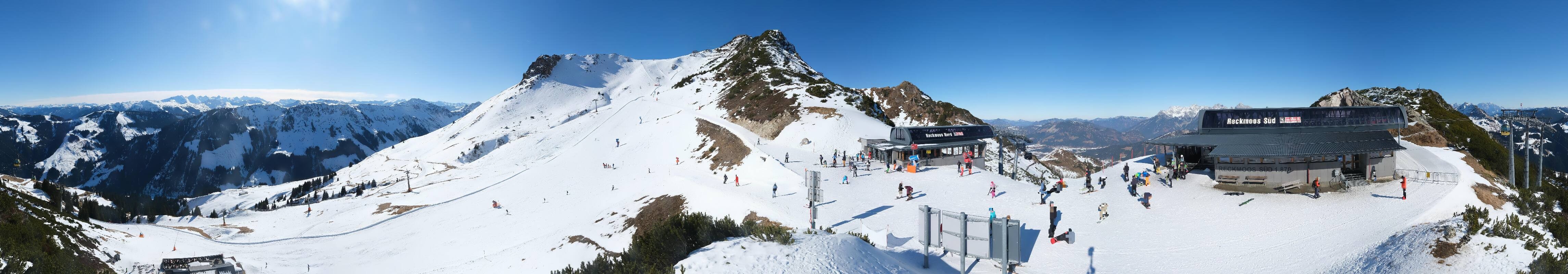 Archiv Foto Webcam Bergstation des Reckmoos-Sessellifts