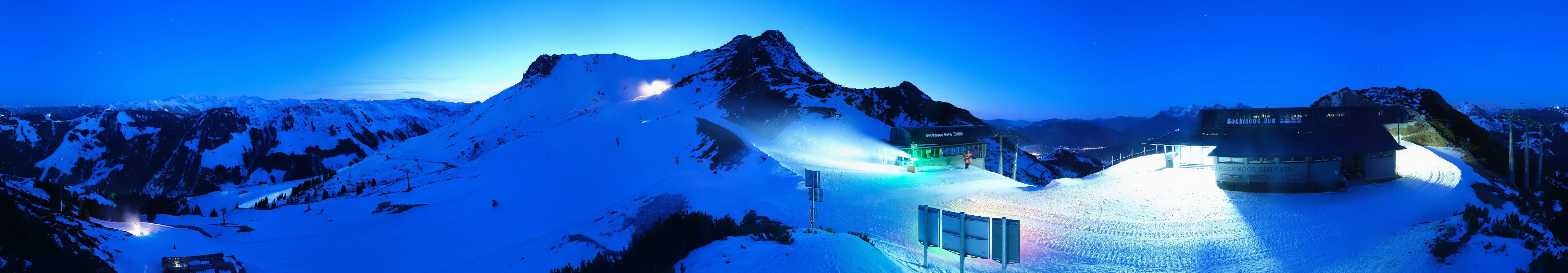 Archiv Foto Webcam Bergstation des Reckmoos-Sessellifts