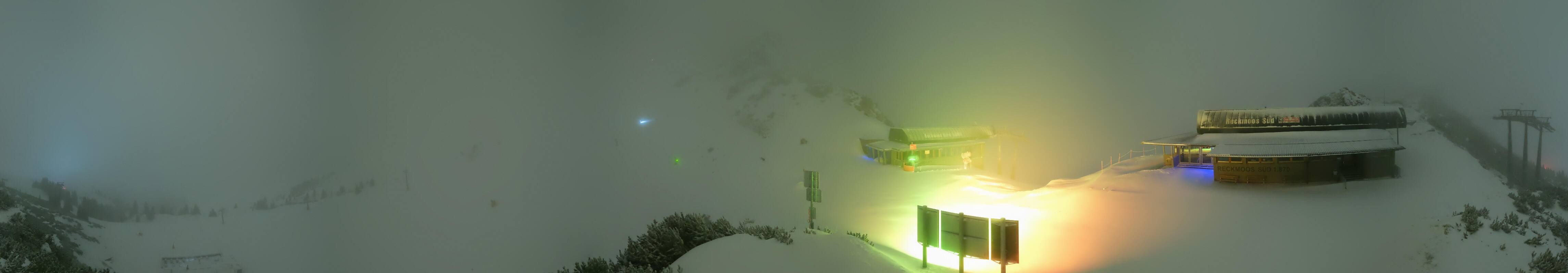 Archiv Foto Webcam Bergstation des Reckmoos-Sessellifts