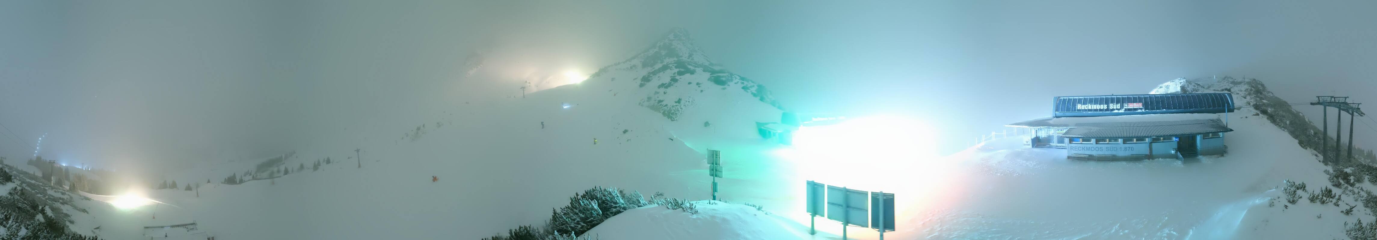 Archiv Foto Webcam Bergstation des Reckmoos-Sessellifts