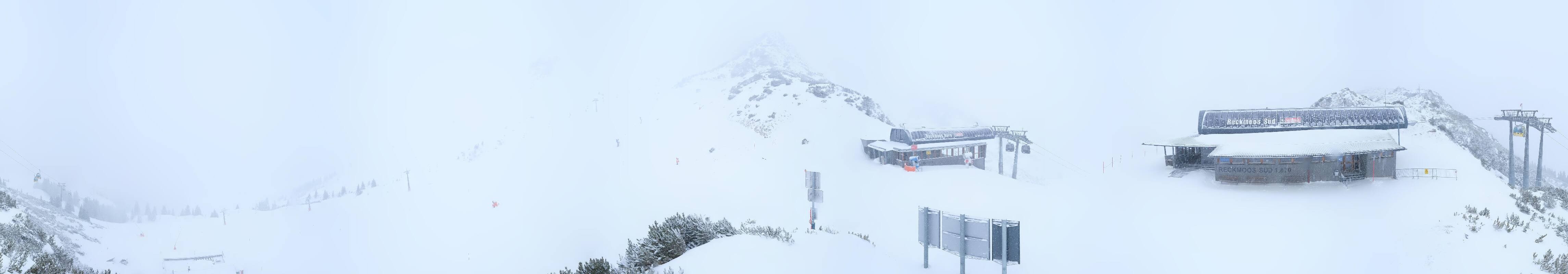 Archiv Foto Webcam Bergstation des Reckmoos-Sessellifts