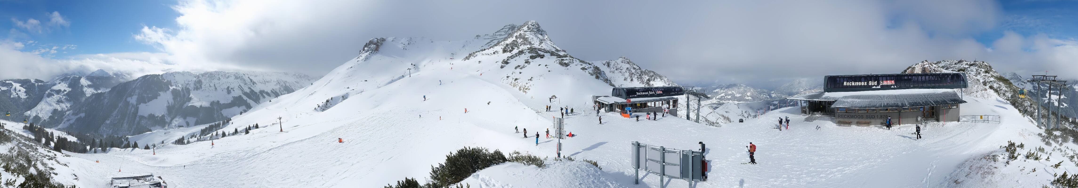 Archived image Webcam Top station Reckmoos lift