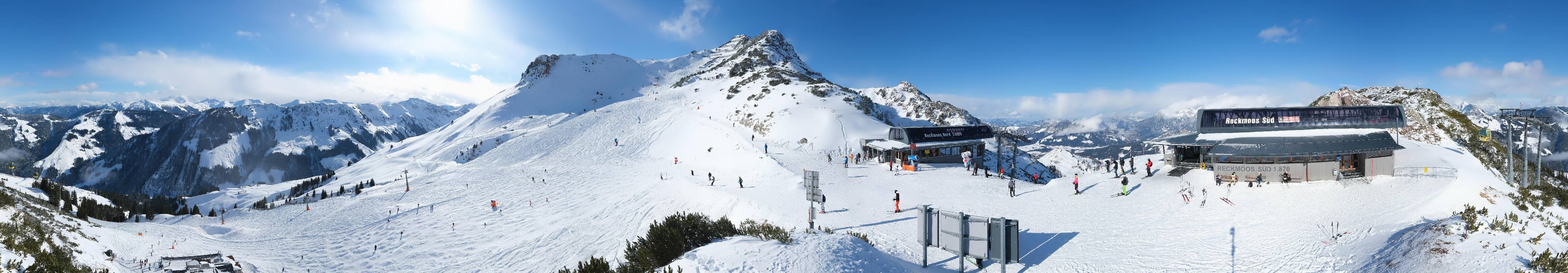 Archiv Foto Webcam Bergstation des Reckmoos-Sessellifts