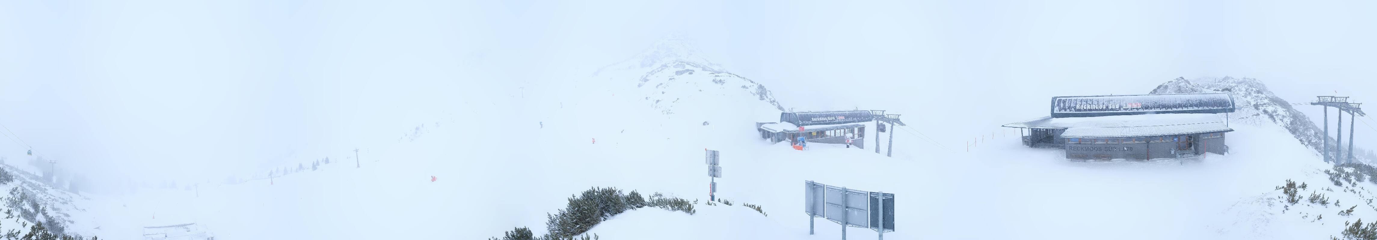 Archived image Webcam Top station Reckmoos lift