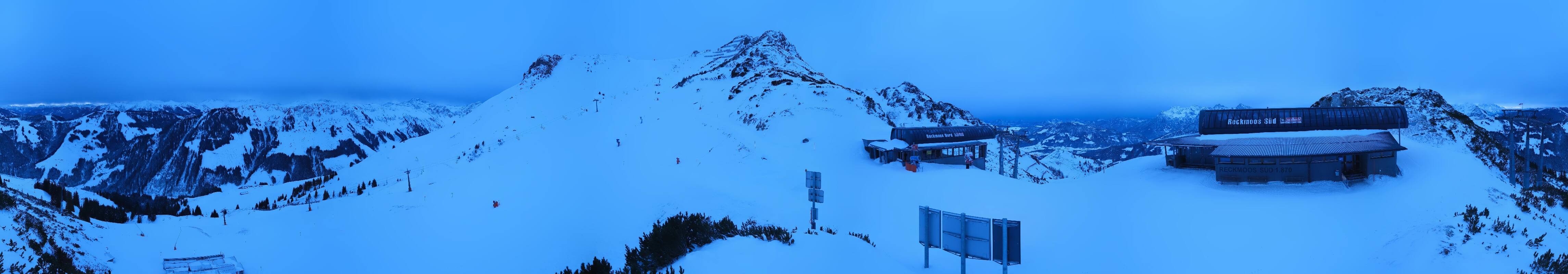 Archiv Foto Webcam Bergstation des Reckmoos-Sessellifts