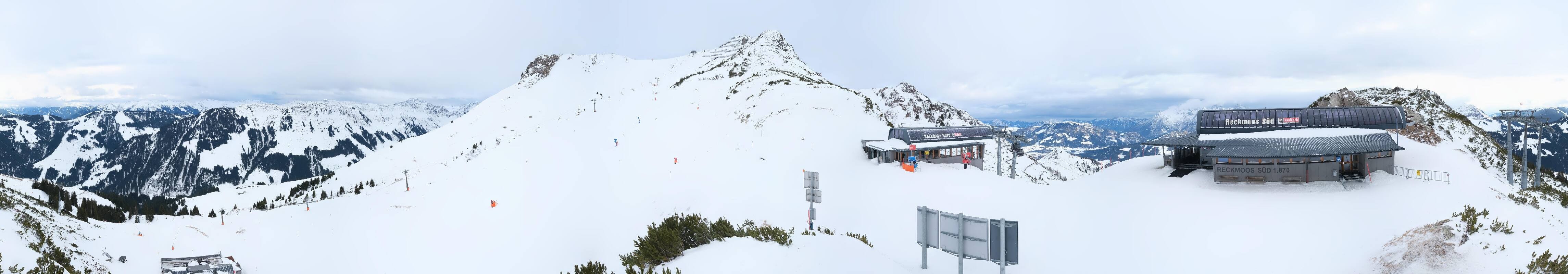 Archived image Webcam Top station Reckmoos lift