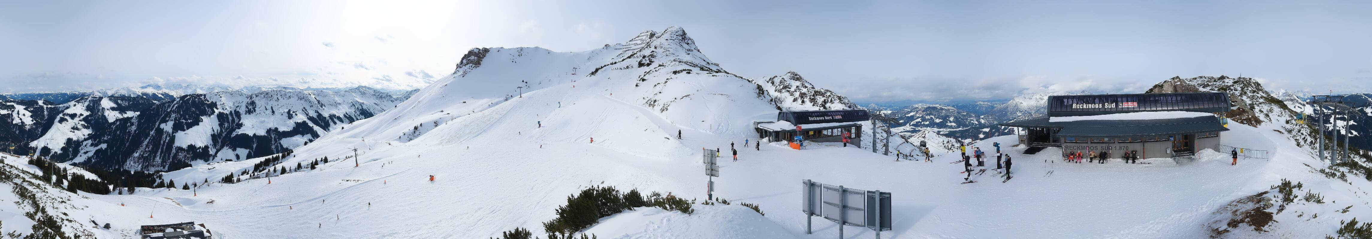 Archived image Webcam Top station Reckmoos lift