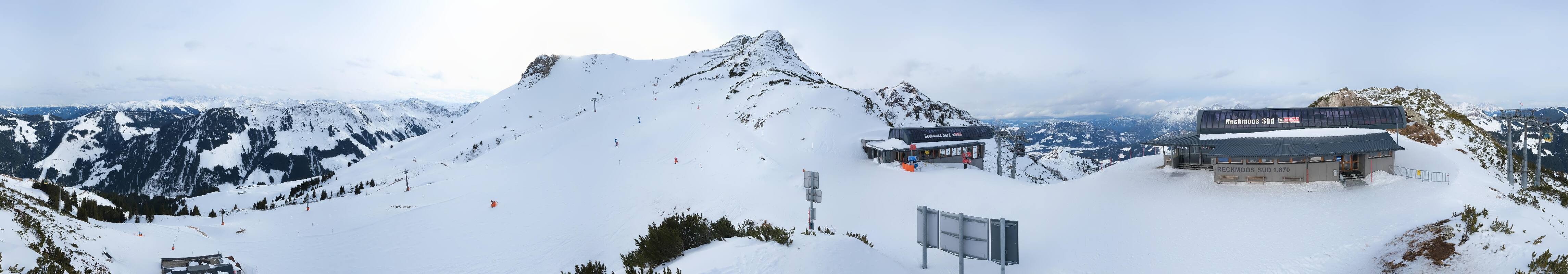 Archived image Webcam Top station Reckmoos lift