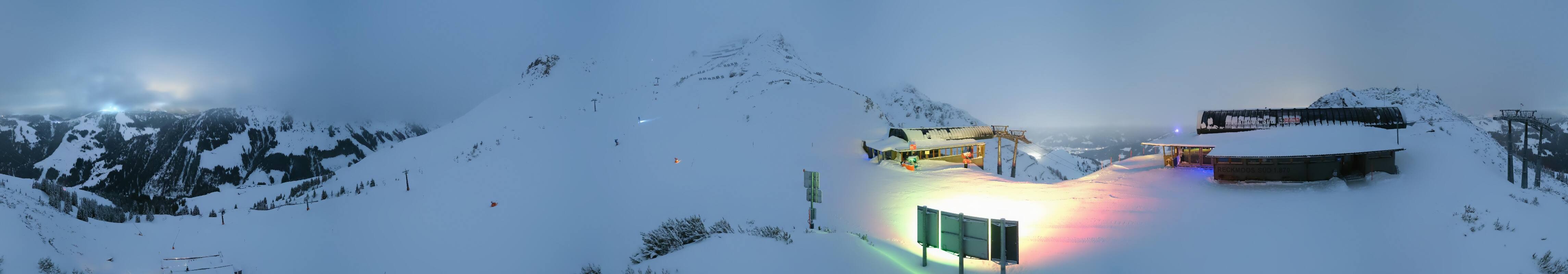 Archiv Foto Webcam Bergstation des Reckmoos-Sessellifts