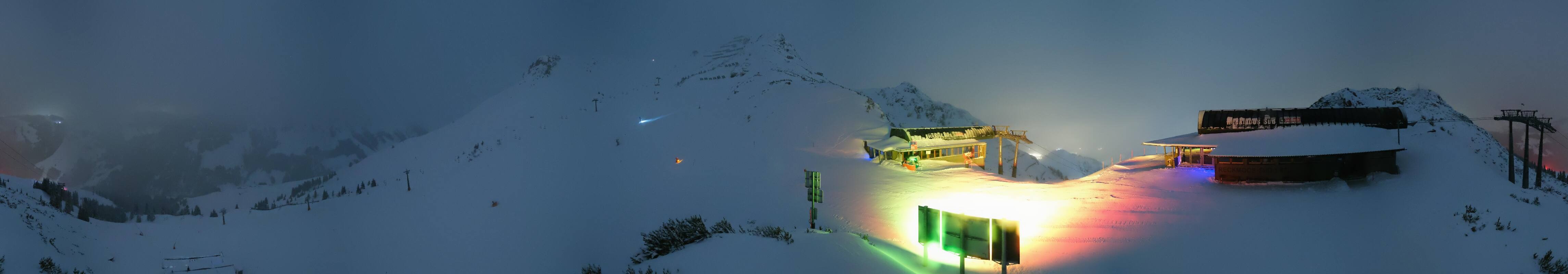 Archiv Foto Webcam Bergstation des Reckmoos-Sessellifts