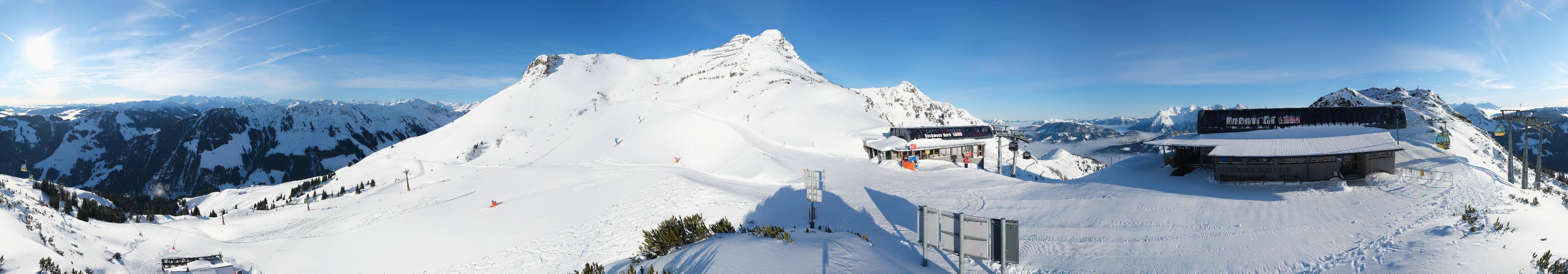 Archiv Foto Webcam Bergstation des Reckmoos-Sessellifts