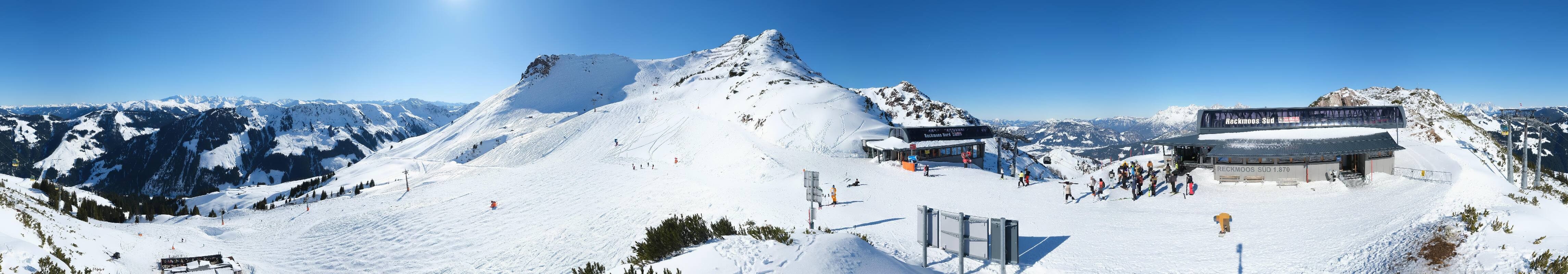 Archiv Foto Webcam Bergstation des Reckmoos-Sessellifts