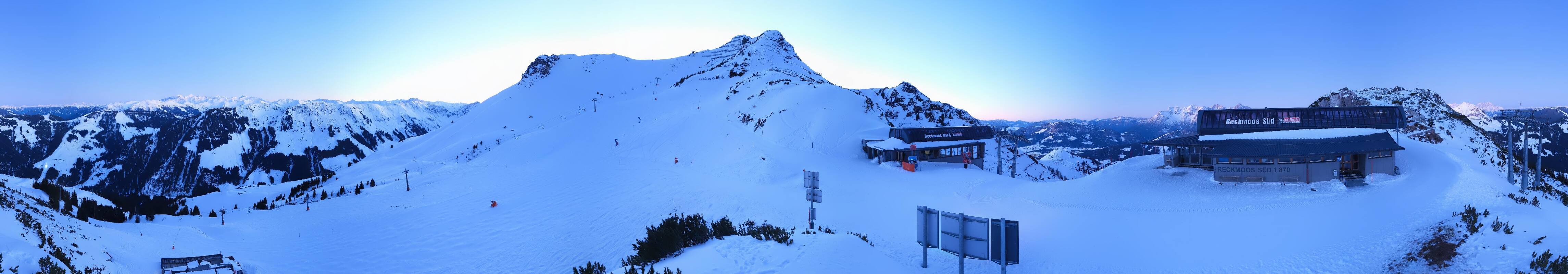 Archiv Foto Webcam Bergstation des Reckmoos-Sessellifts