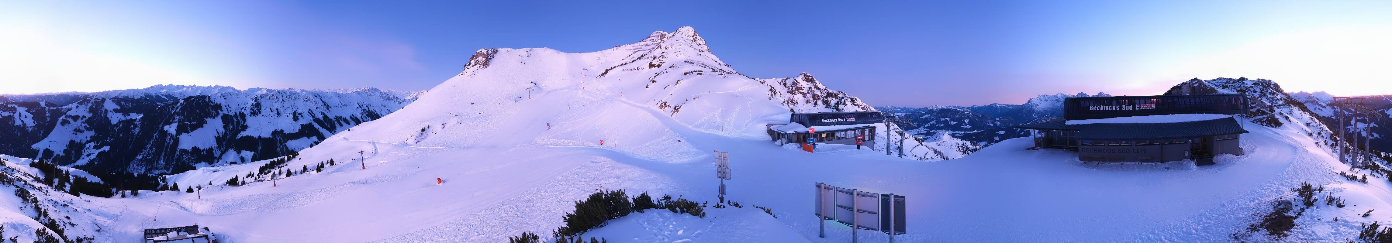 Archived image Webcam Top station Reckmoos lift