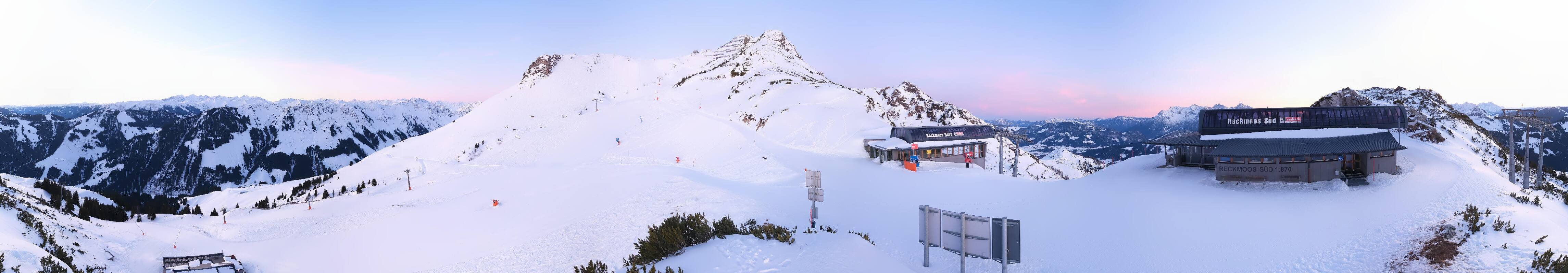 Archived image Webcam Top station Reckmoos lift