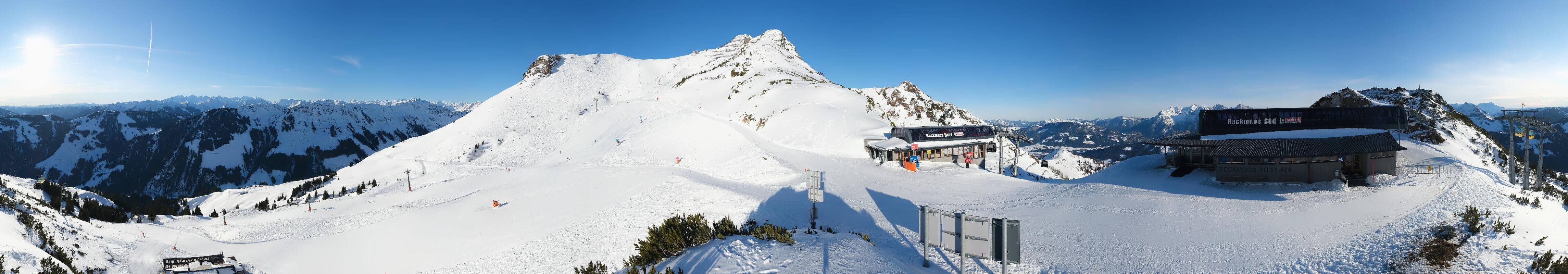 Archived image Webcam Top station Reckmoos lift