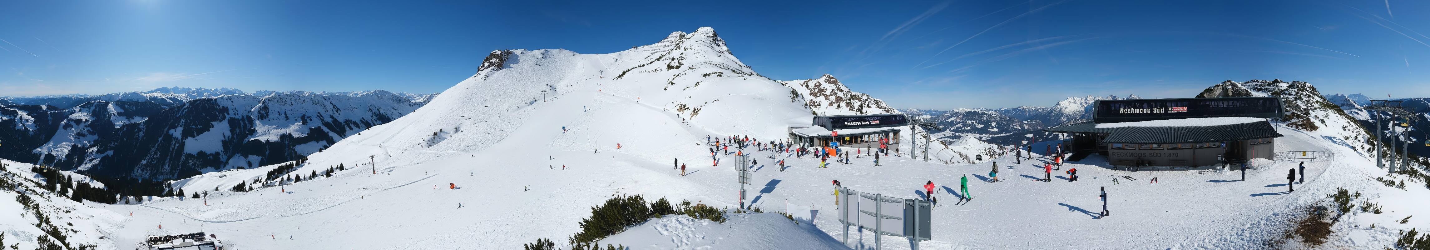 Archived image Webcam Top station Reckmoos lift