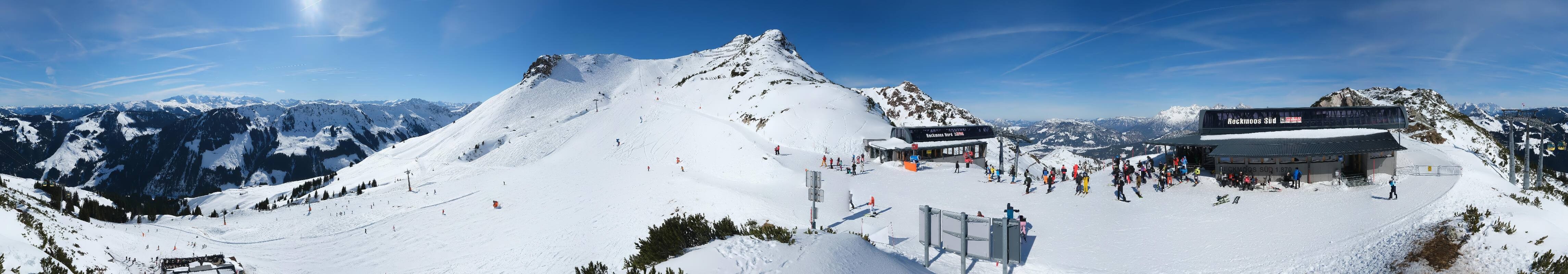 Archived image Webcam Top station Reckmoos lift