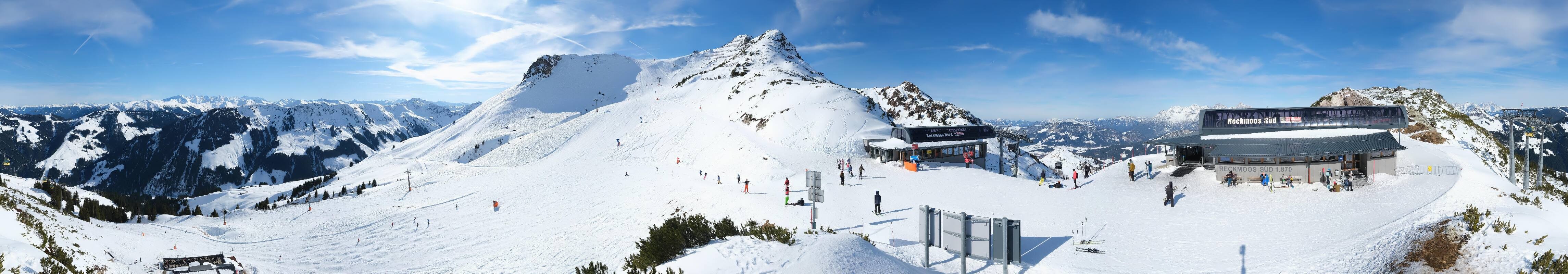 Archived image Webcam Top station Reckmoos lift