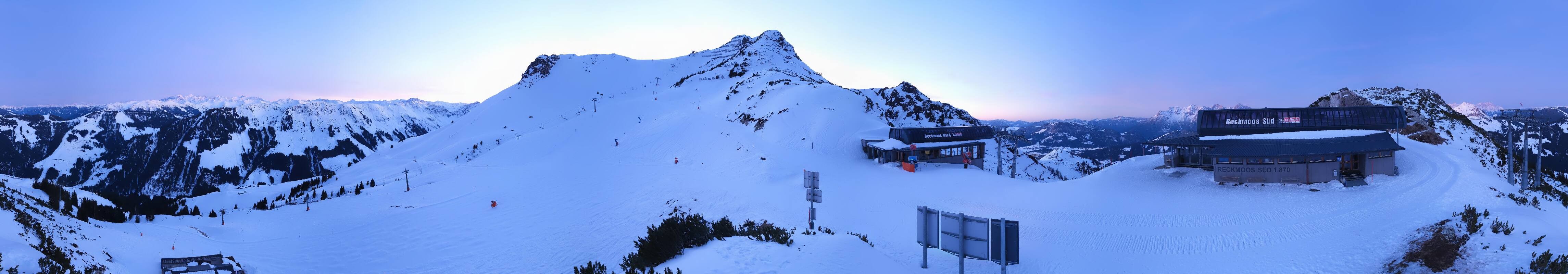 Archived image Webcam Top station Reckmoos lift