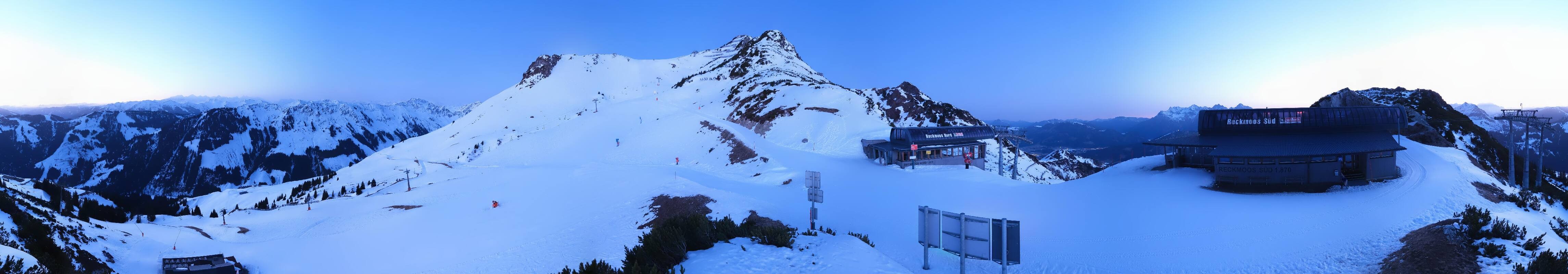 Archiv Foto Webcam Bergstation des Reckmoos-Sessellifts