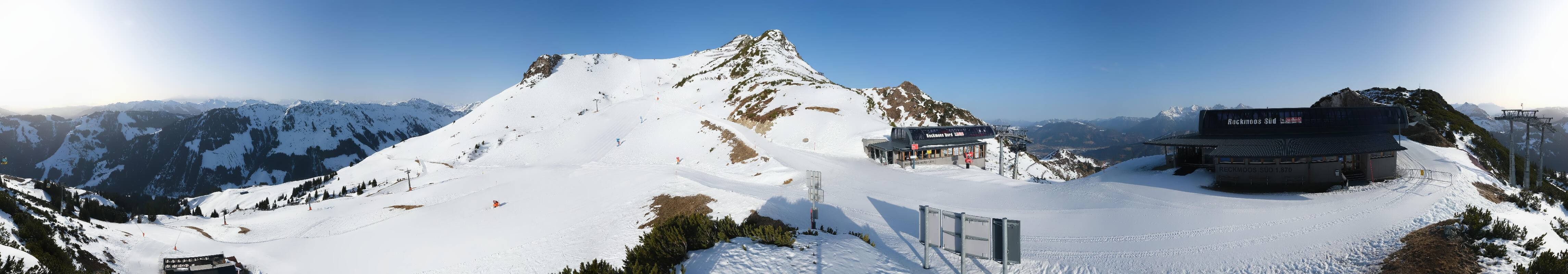 Archiv Foto Webcam Bergstation des Reckmoos-Sessellifts