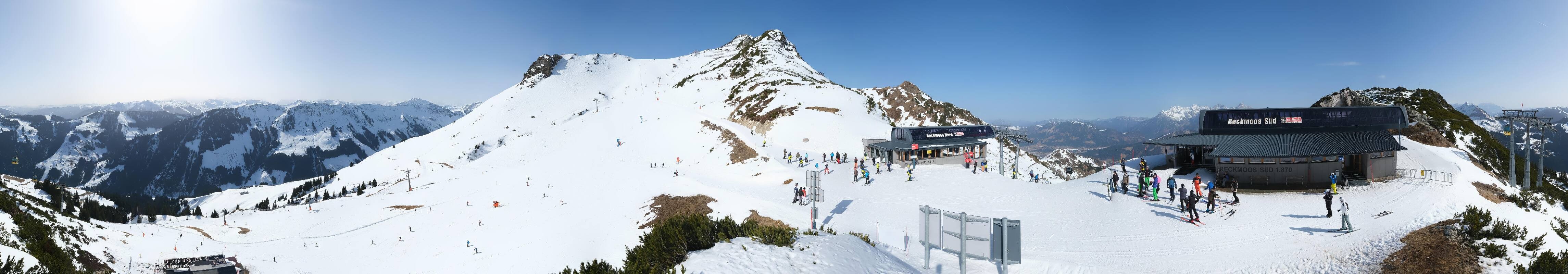 Archiv Foto Webcam Bergstation des Reckmoos-Sessellifts