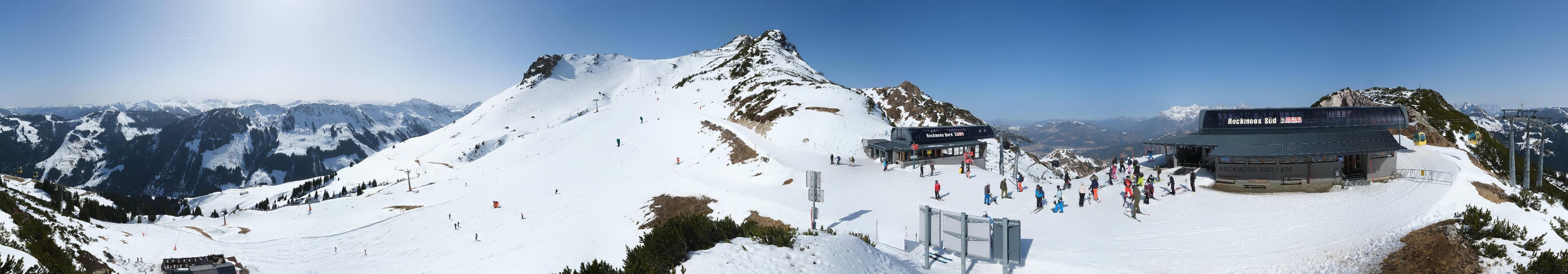 Archiv Foto Webcam Bergstation des Reckmoos-Sessellifts