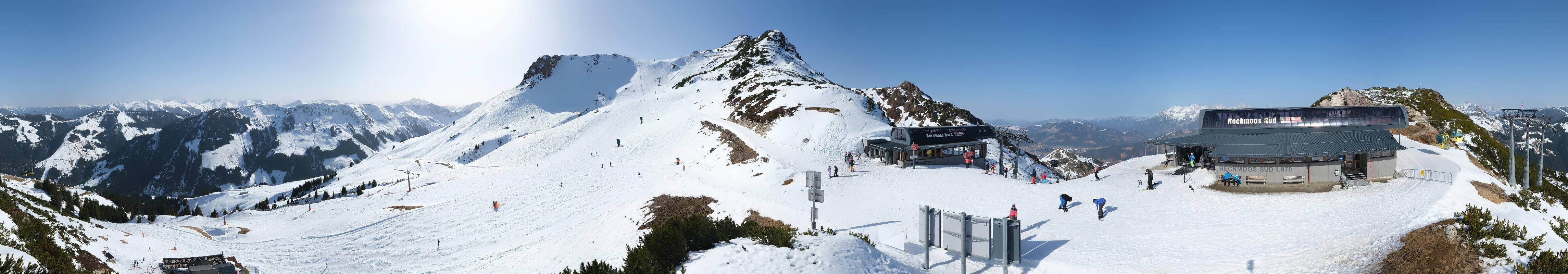 Archiv Foto Webcam Bergstation des Reckmoos-Sessellifts