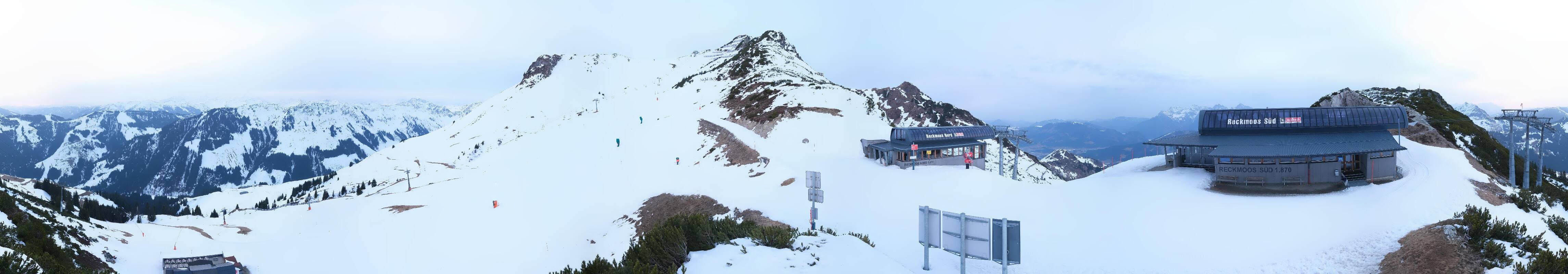 Archived image Webcam Top station Reckmoos lift