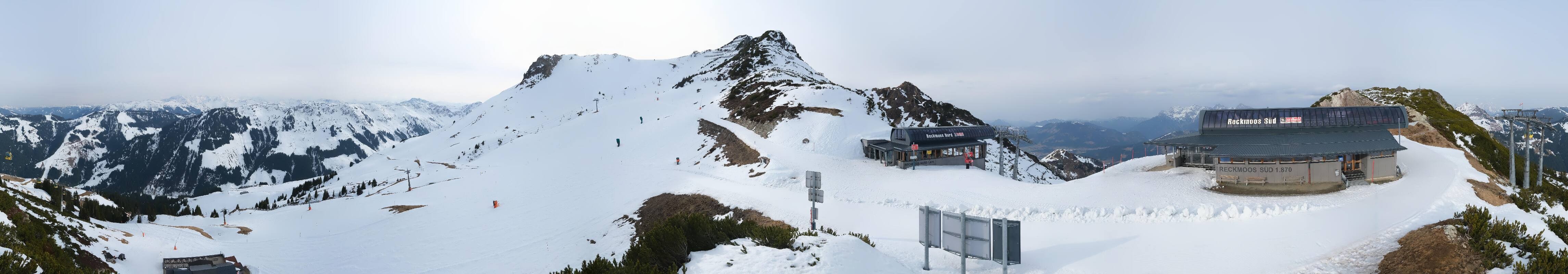 Archived image Webcam Top station Reckmoos lift