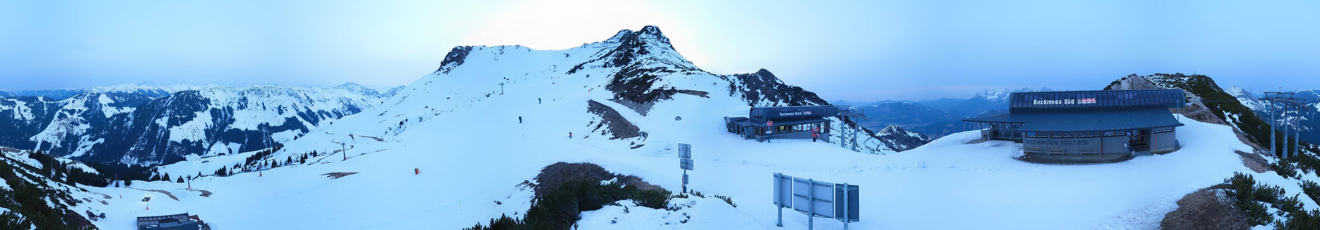 Archived image Webcam Top station Reckmoos lift