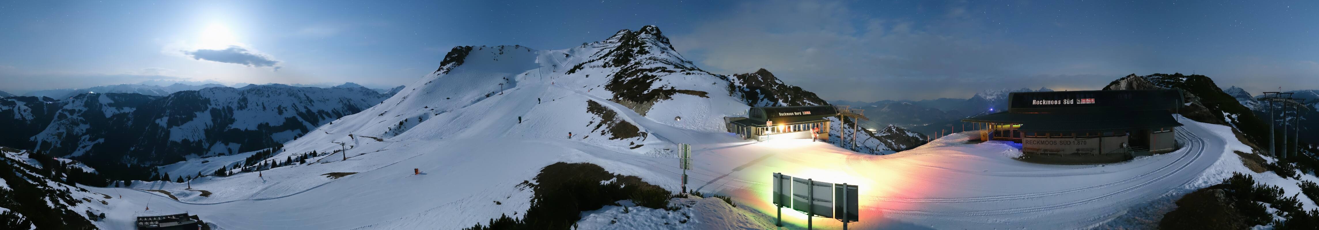 Archiv Foto Webcam Bergstation des Reckmoos-Sessellifts