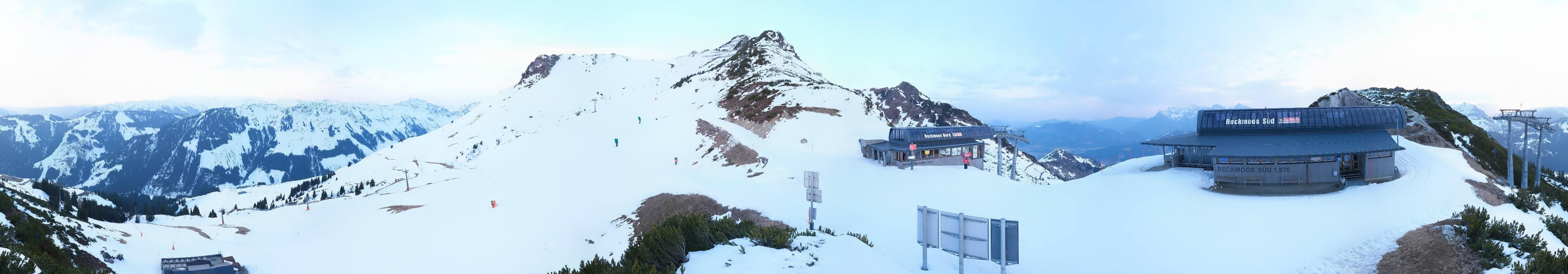 Archiv Foto Webcam Bergstation des Reckmoos-Sessellifts