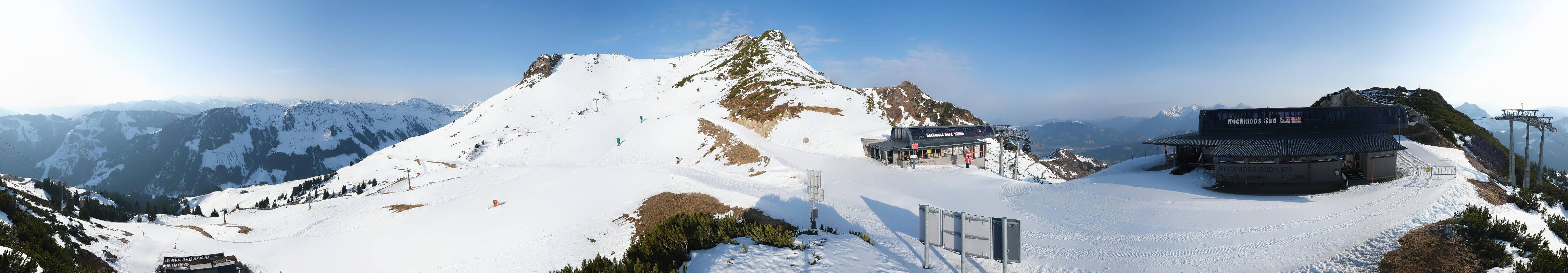 Archiv Foto Webcam Bergstation des Reckmoos-Sessellifts