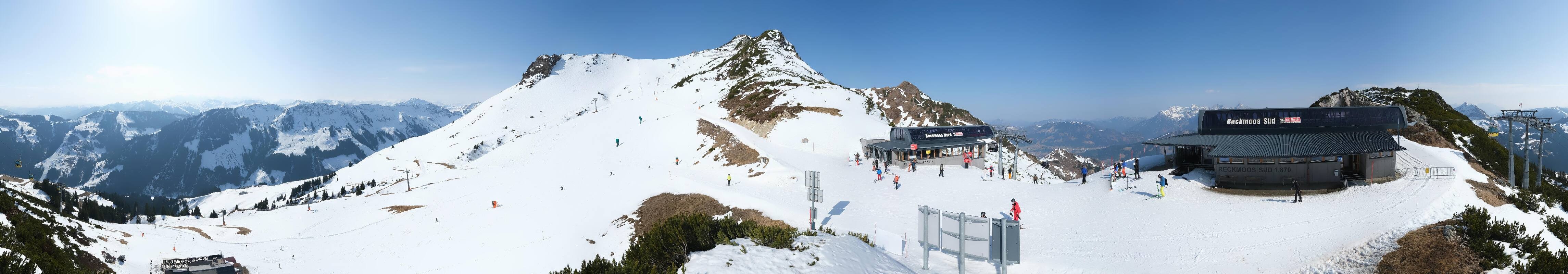 Archiv Foto Webcam Bergstation des Reckmoos-Sessellifts